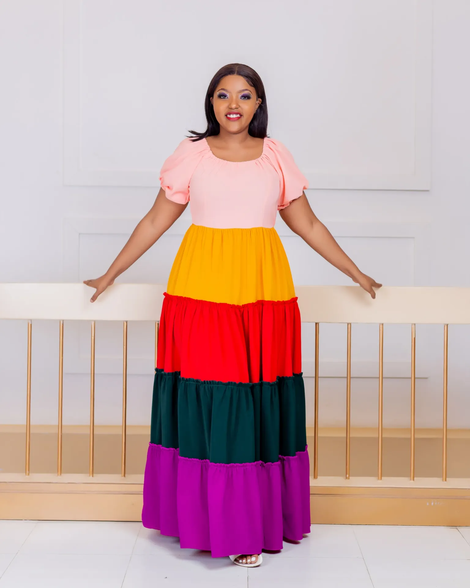 [Fuchsia] Ogande Dress (2XS)