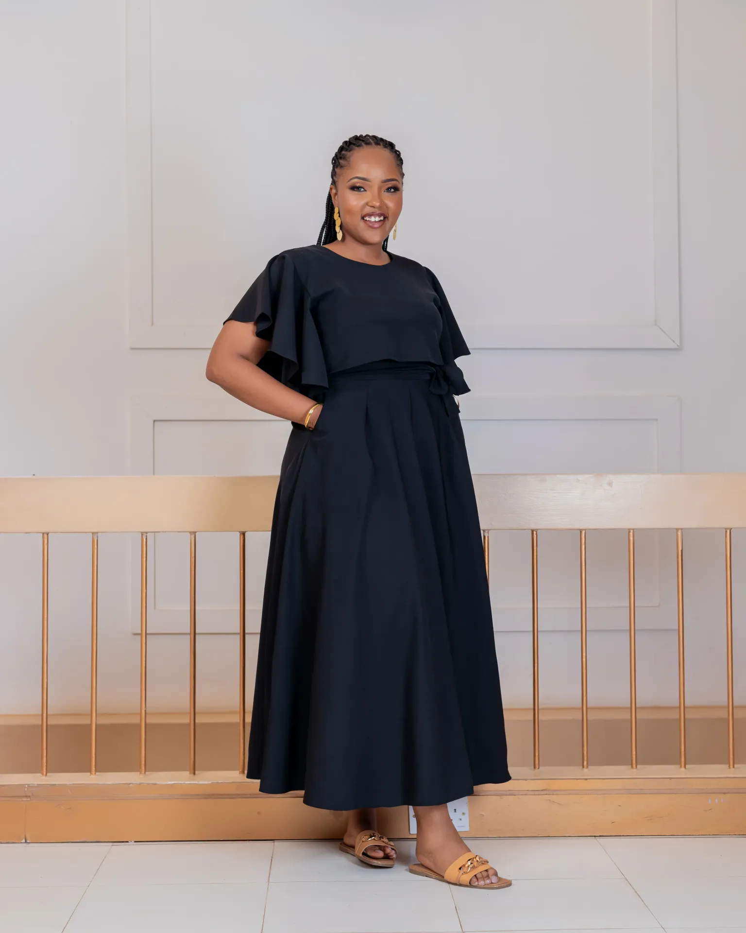 Rodi Skirt Set Black