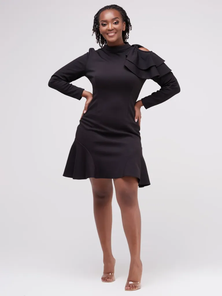 [Black] Roka Dress Black (2XS)
