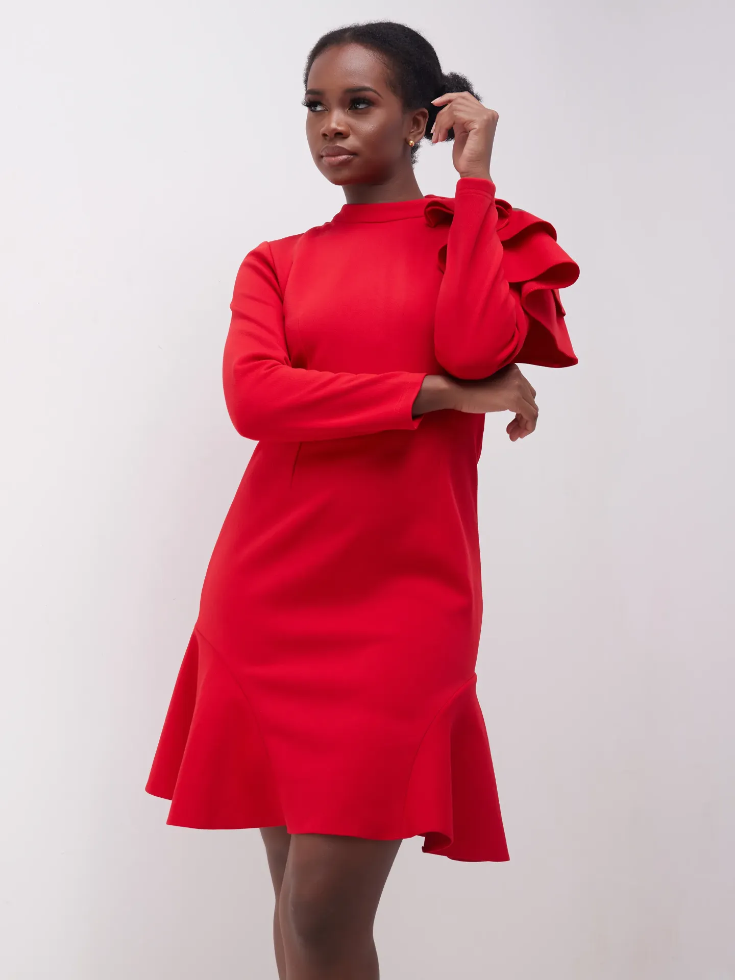 Roka Dress Red