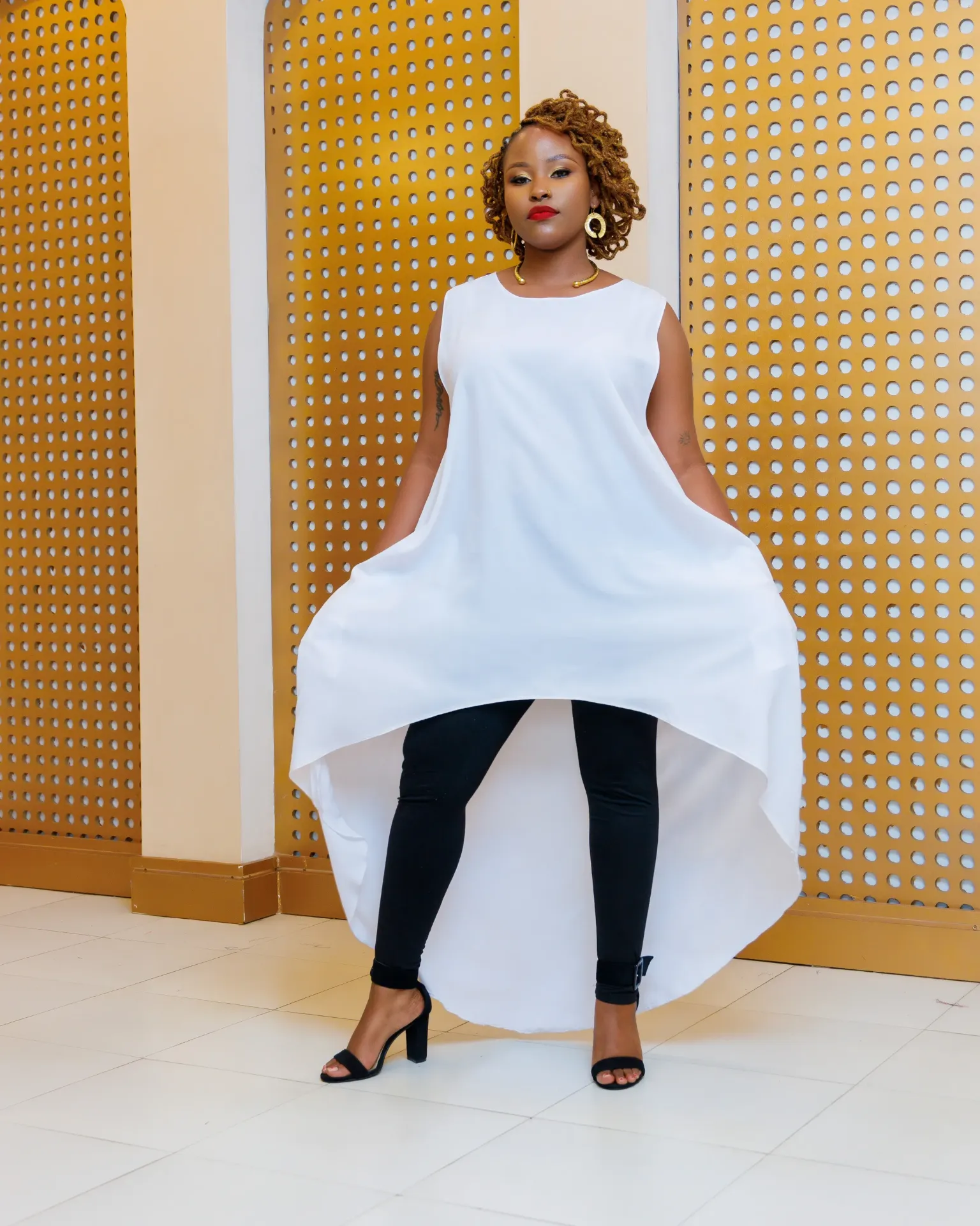 [White] Saito Top White (2XS)