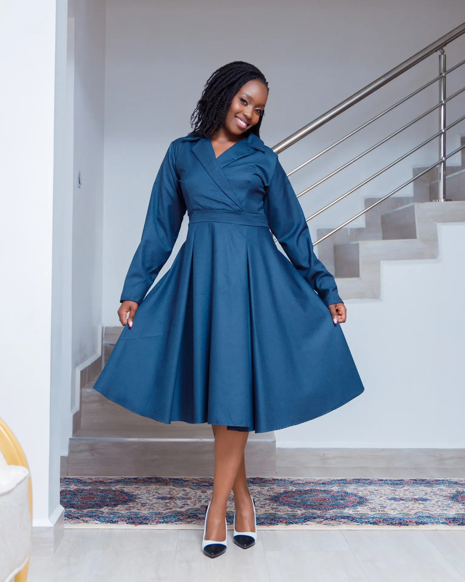 Sakwa Dress Grey