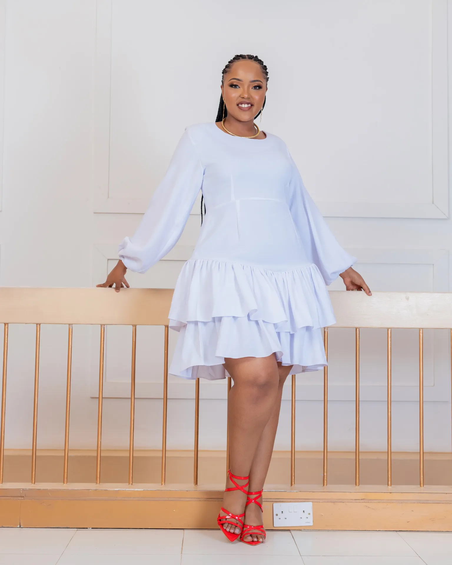 Soy Dress White