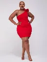 Teita Dress Red