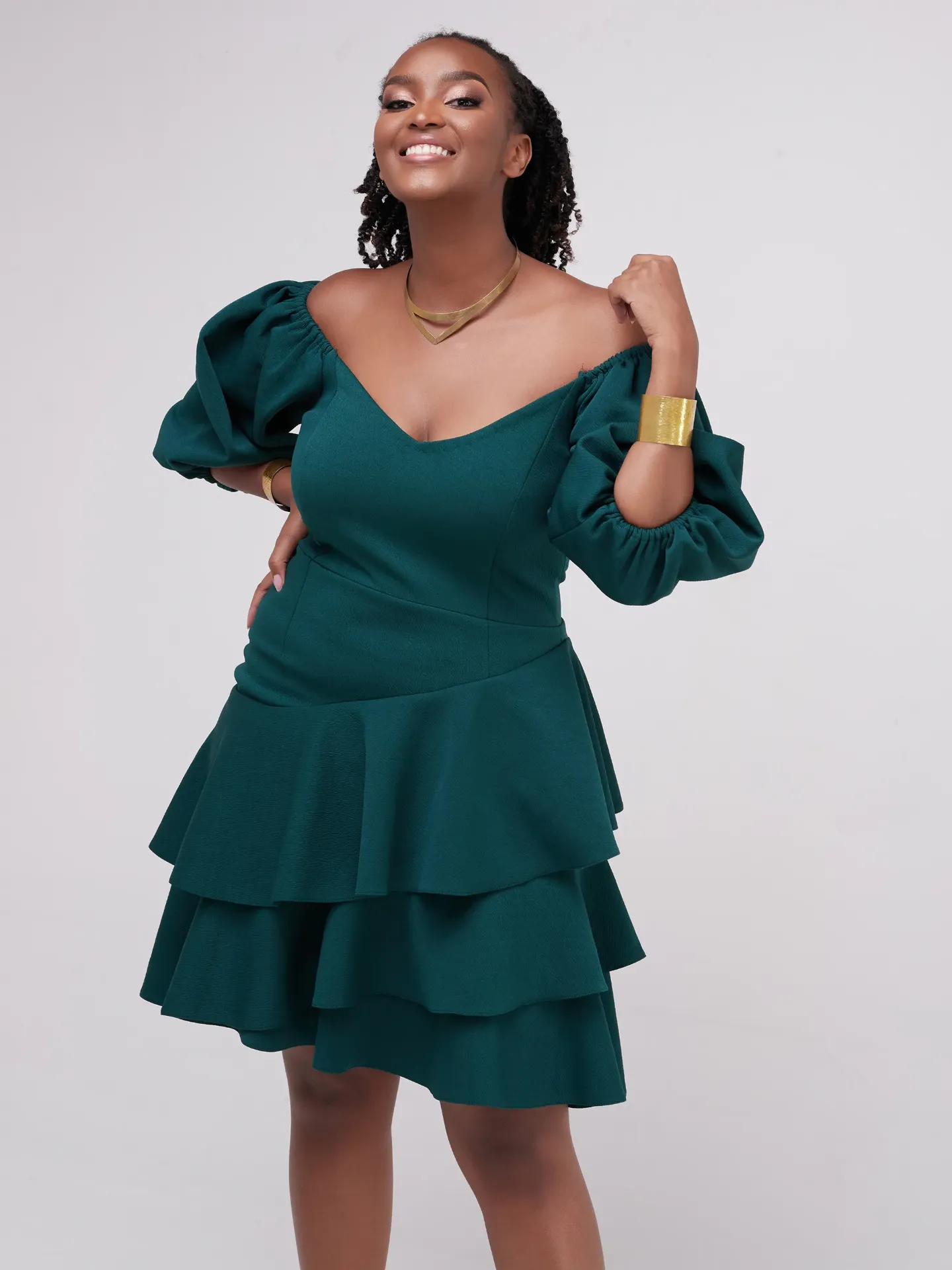 Turo Dress Green