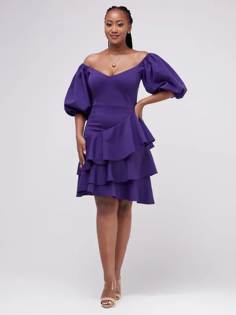 Turo Dress Purple