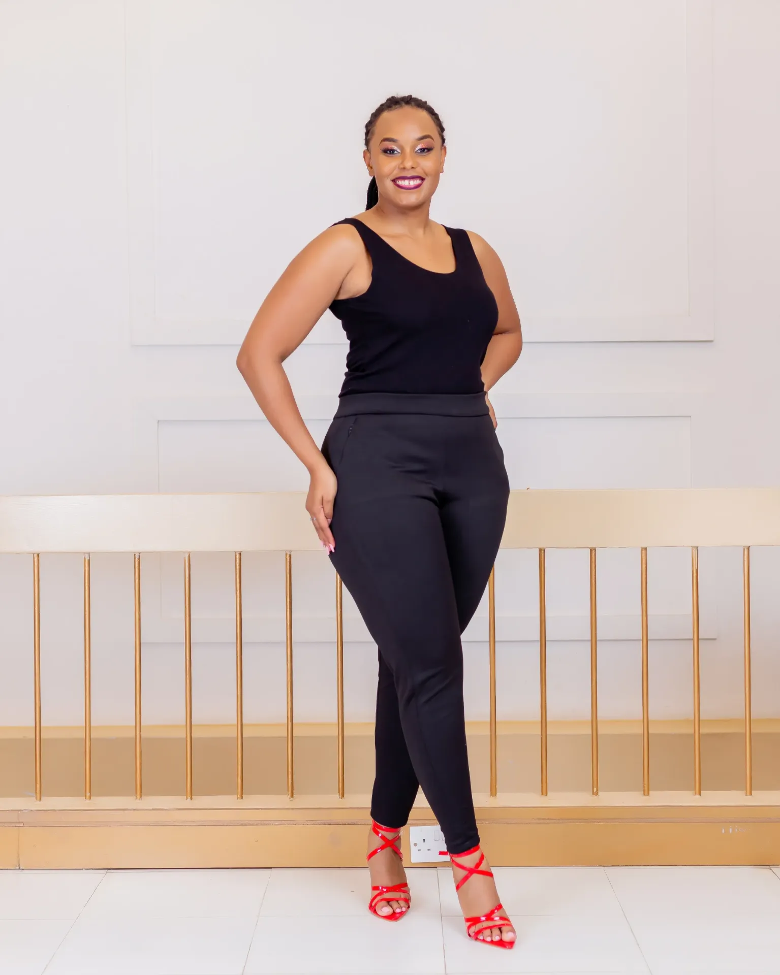 [Black] Yala Tights Black