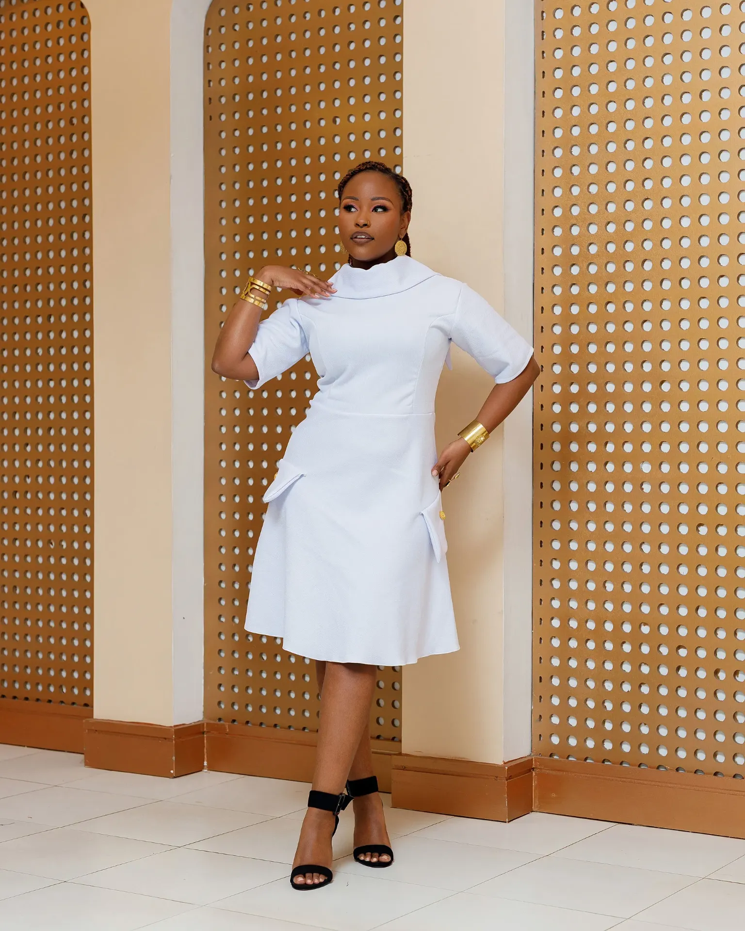 [WHITE] Karinga Dress - White (2XS)