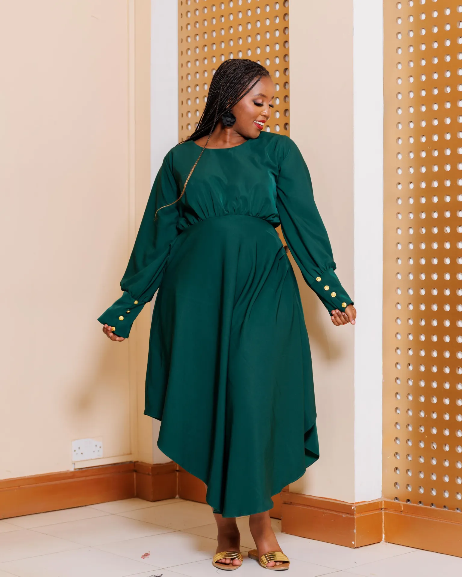 Abarat Maxi Dress - Emerald Green