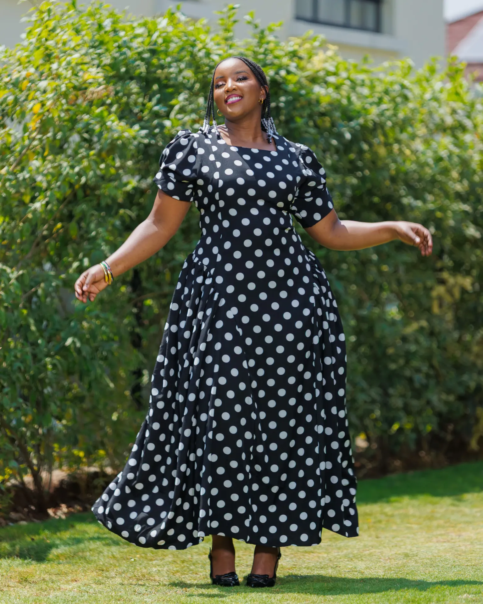 Nyagweso Maxi Dress Black (2XS)