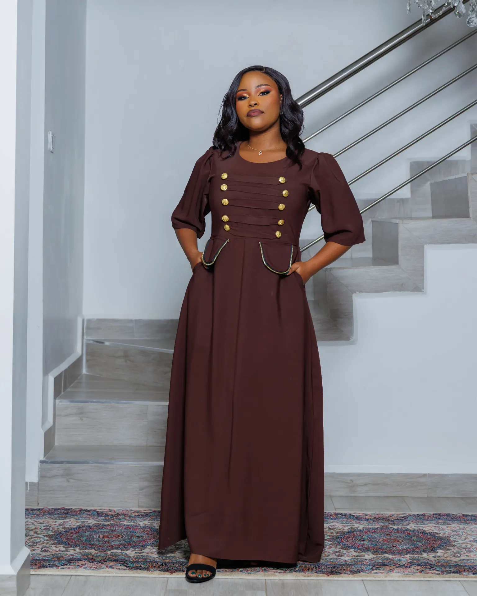 Shadoti Maxi Chocolate Brown