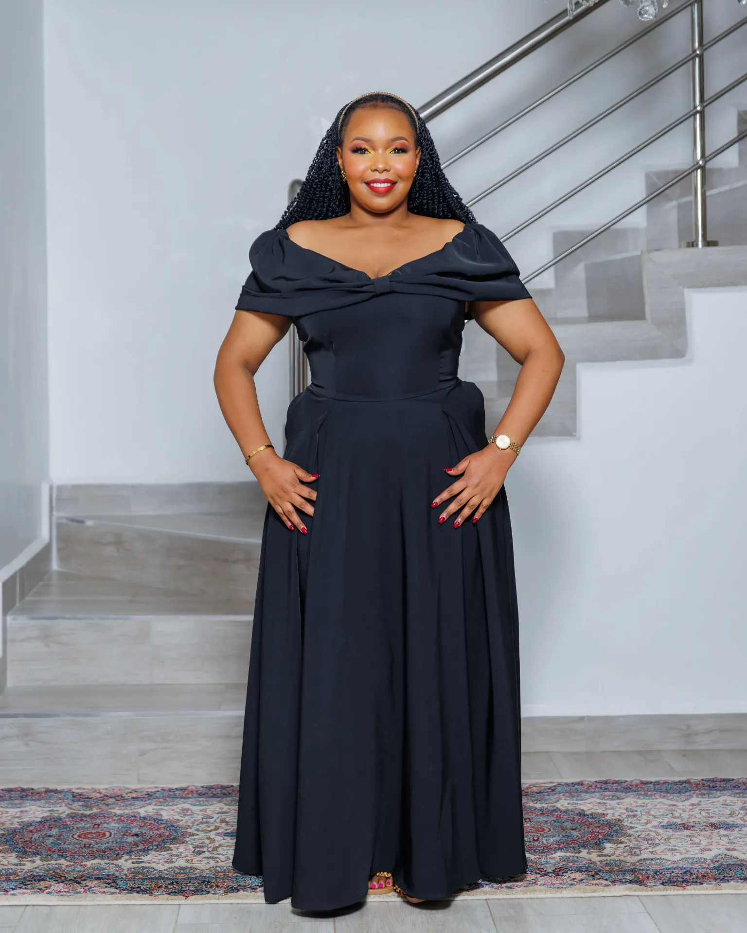 Shikondi Maxi Dress Black (2XS)