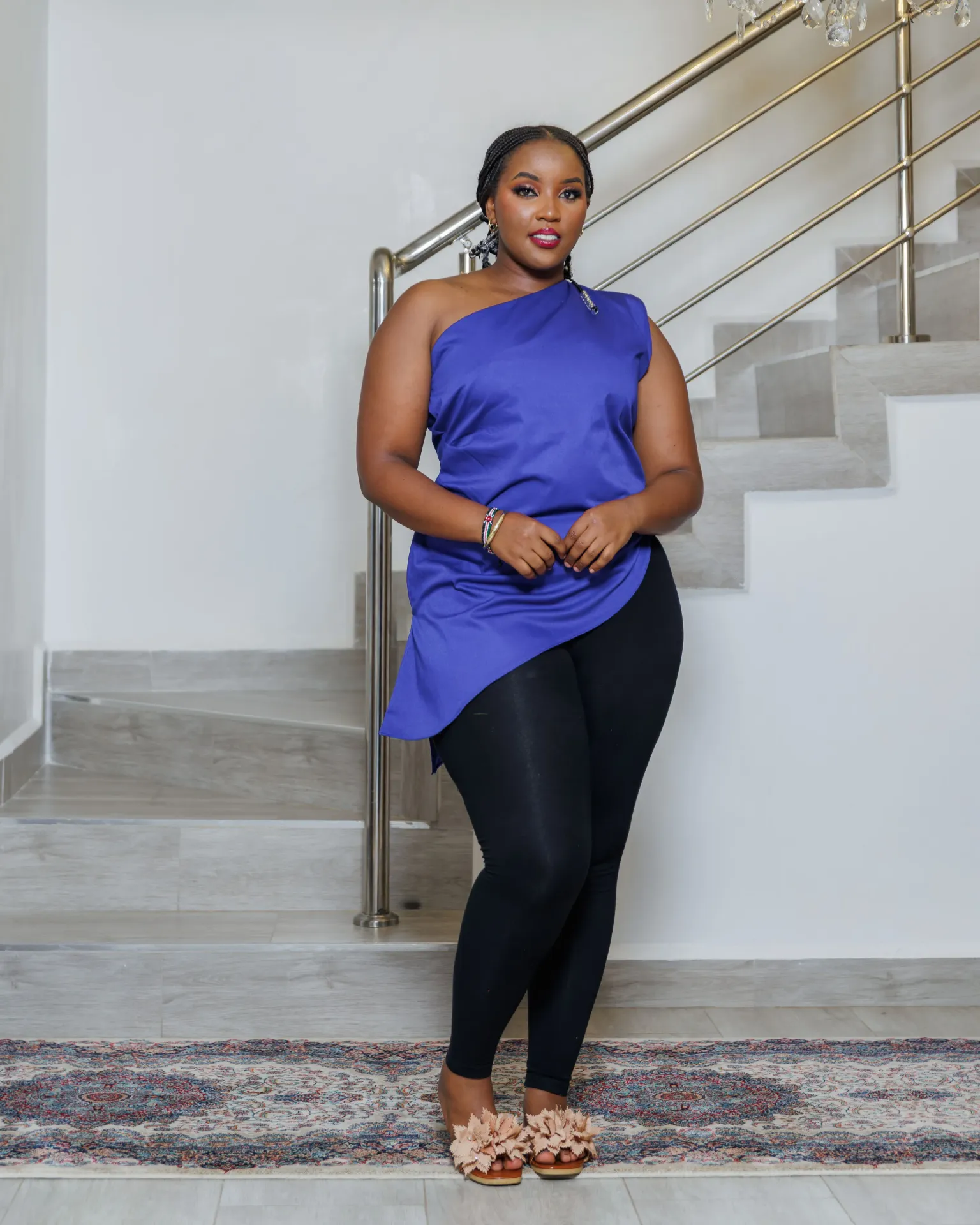 Wote Blouse Royal Blue