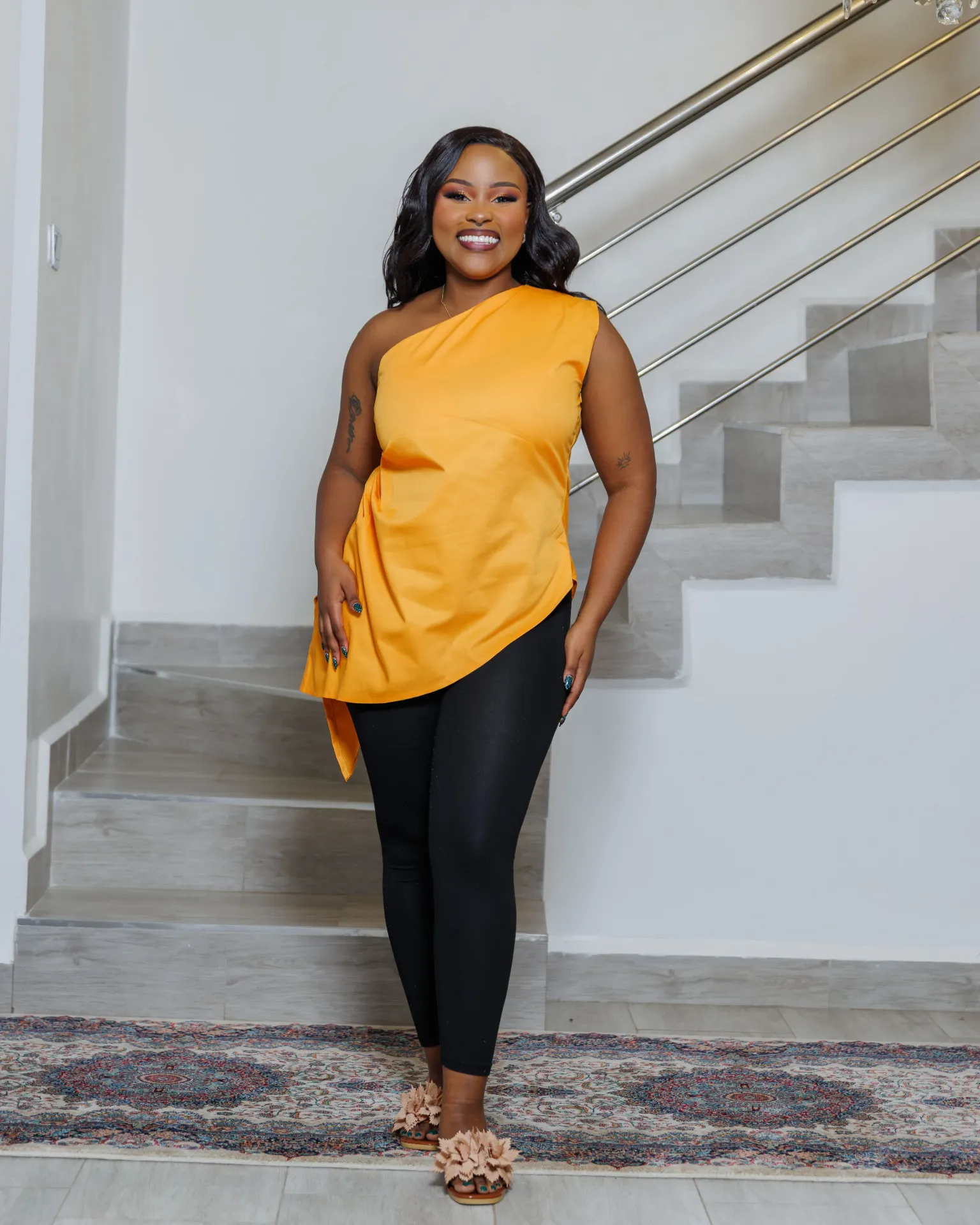 Wote Blouse Mustard Yellow