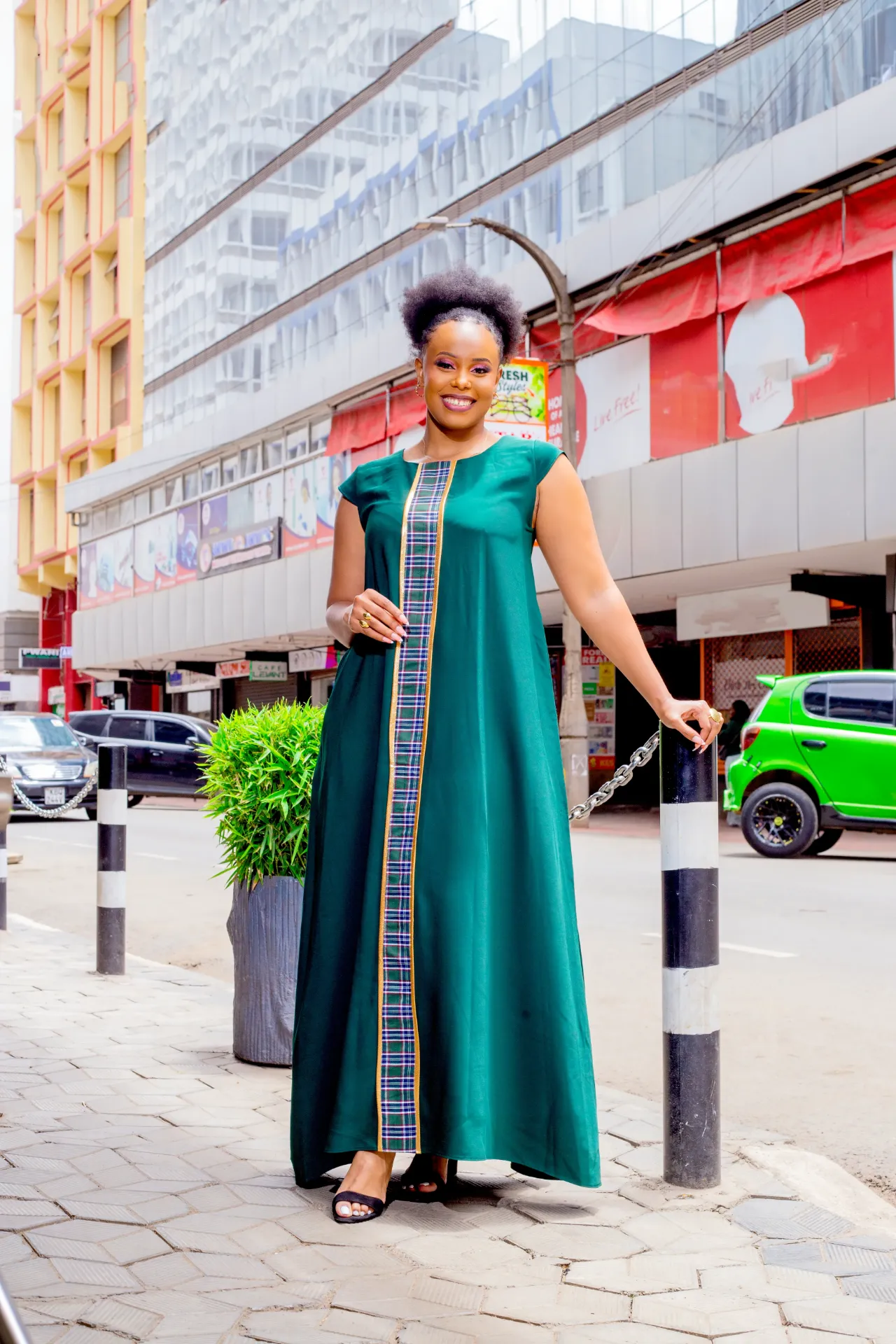 Lwala Maxi Dress - Green