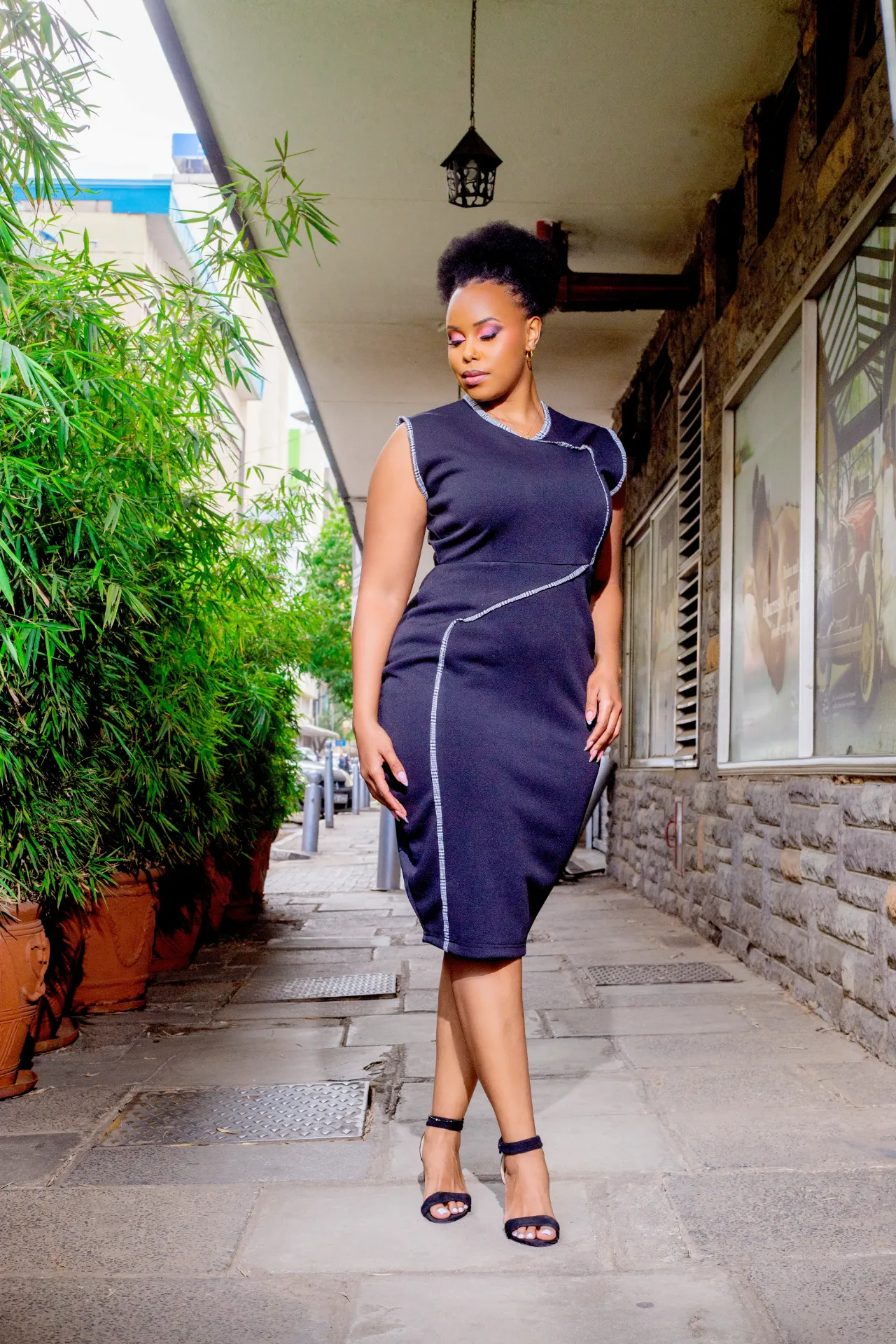 Tipis Dress - Black (2XS)